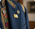 Lancaster Lancashire English County Flag Pin Badge