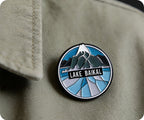 Insignia de alfiler con el sello del lago Baikal, Rusia