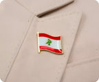 Lebanon Flag Pin Badge