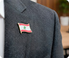 Lebanon Flag Pin Badge