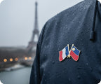 France & Liechtenstein Friendship Pin Badge