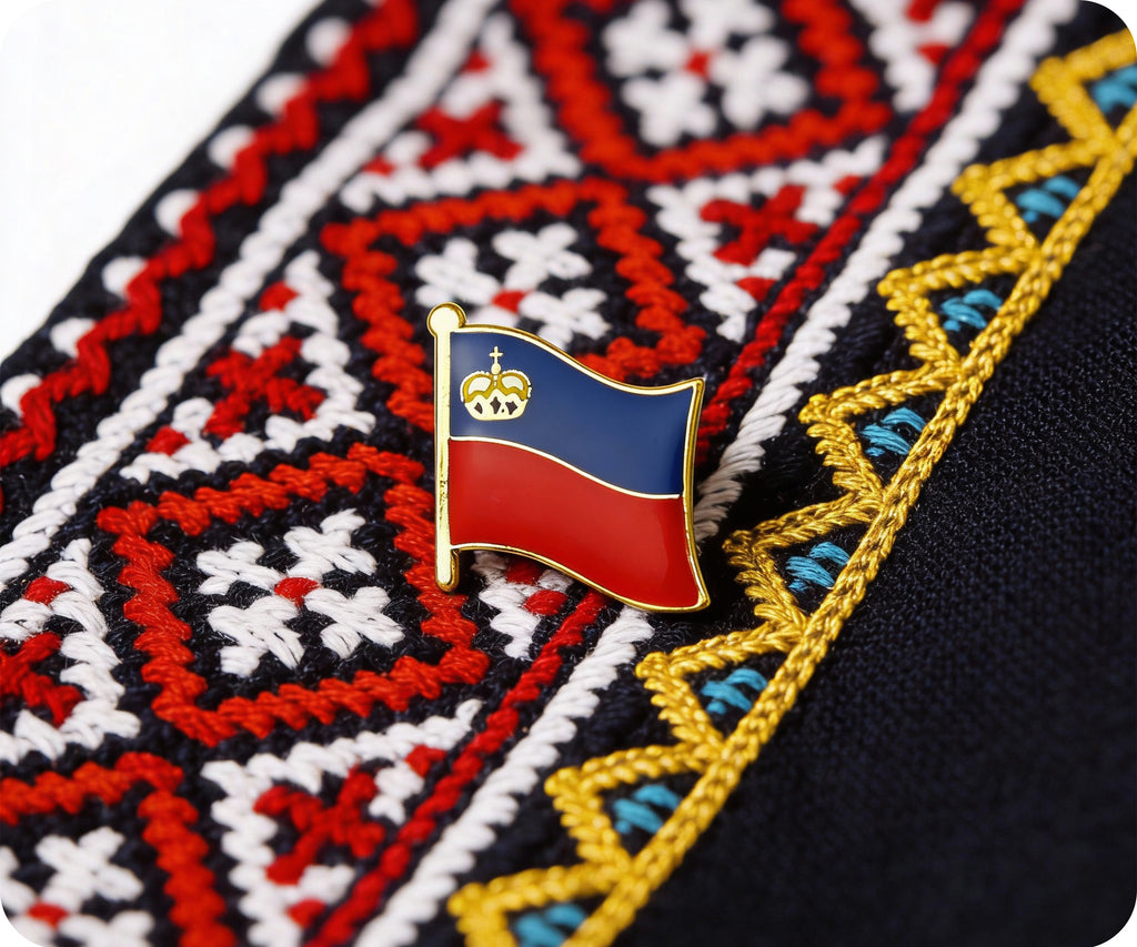 Liechtenstein Flag Pin Badge