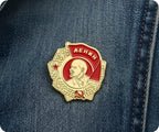 Lenin Soviet USSR Russia Communist Pin Badge
