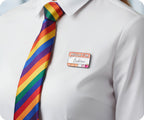 Hello I'm A Lesbian  Pin Badge