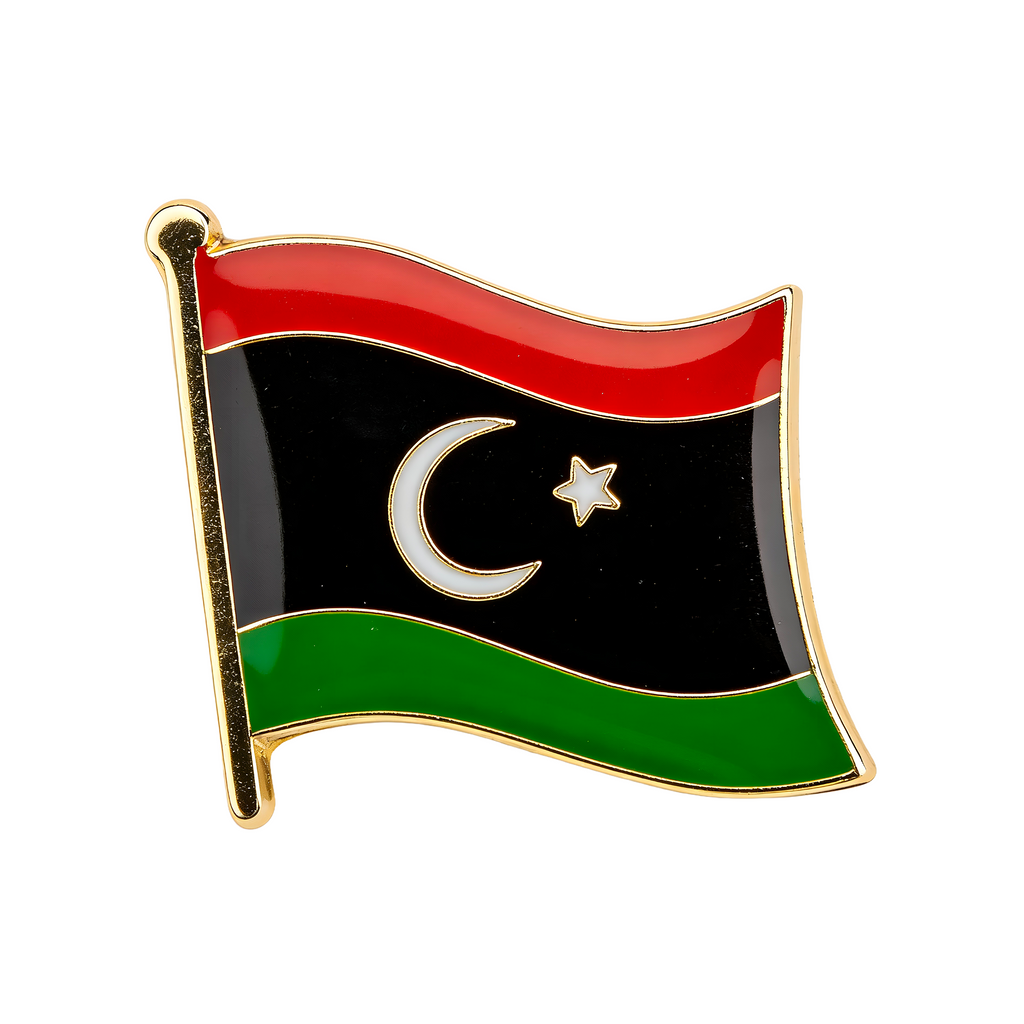 Libya Flag Pin Badge