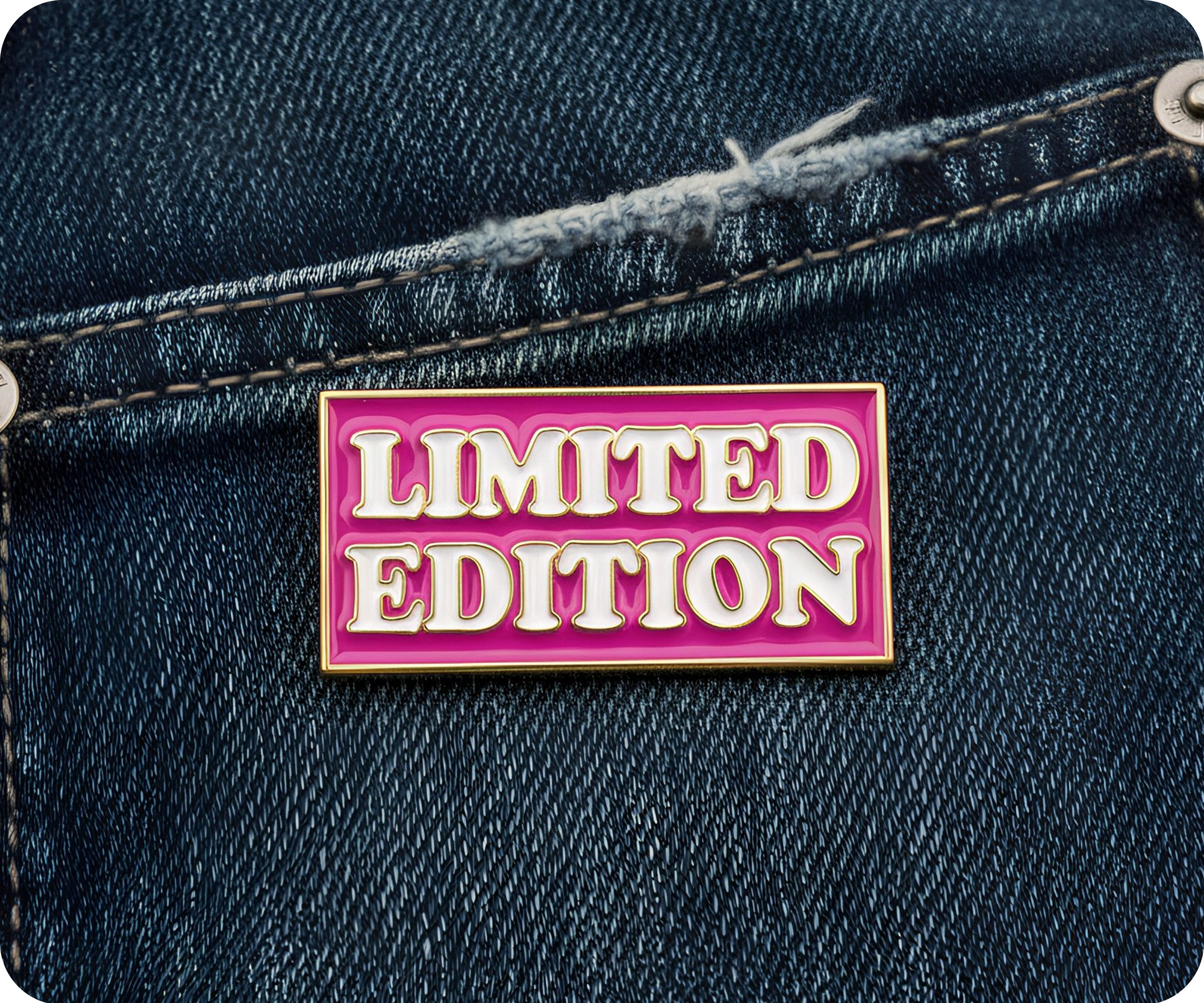 Chapa de edición limitada rosa Imagen secundaria del producto