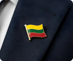Lithuania Flag Pin Badge