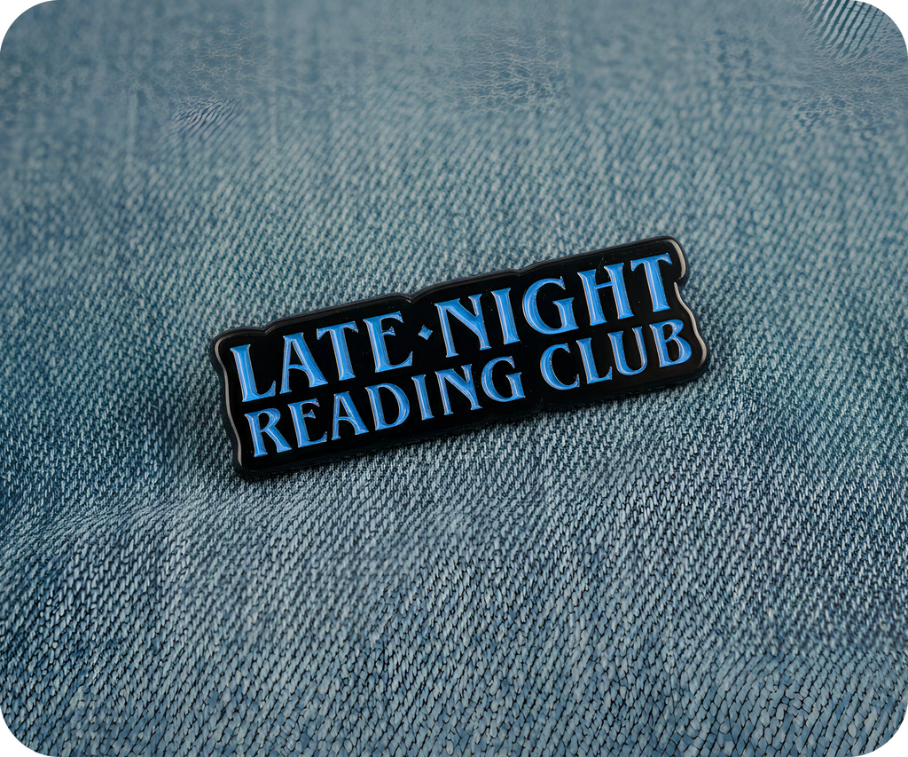 Late Night Reading Club Pin Badge