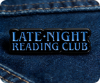 Late Night Reading Club Pin Badge
