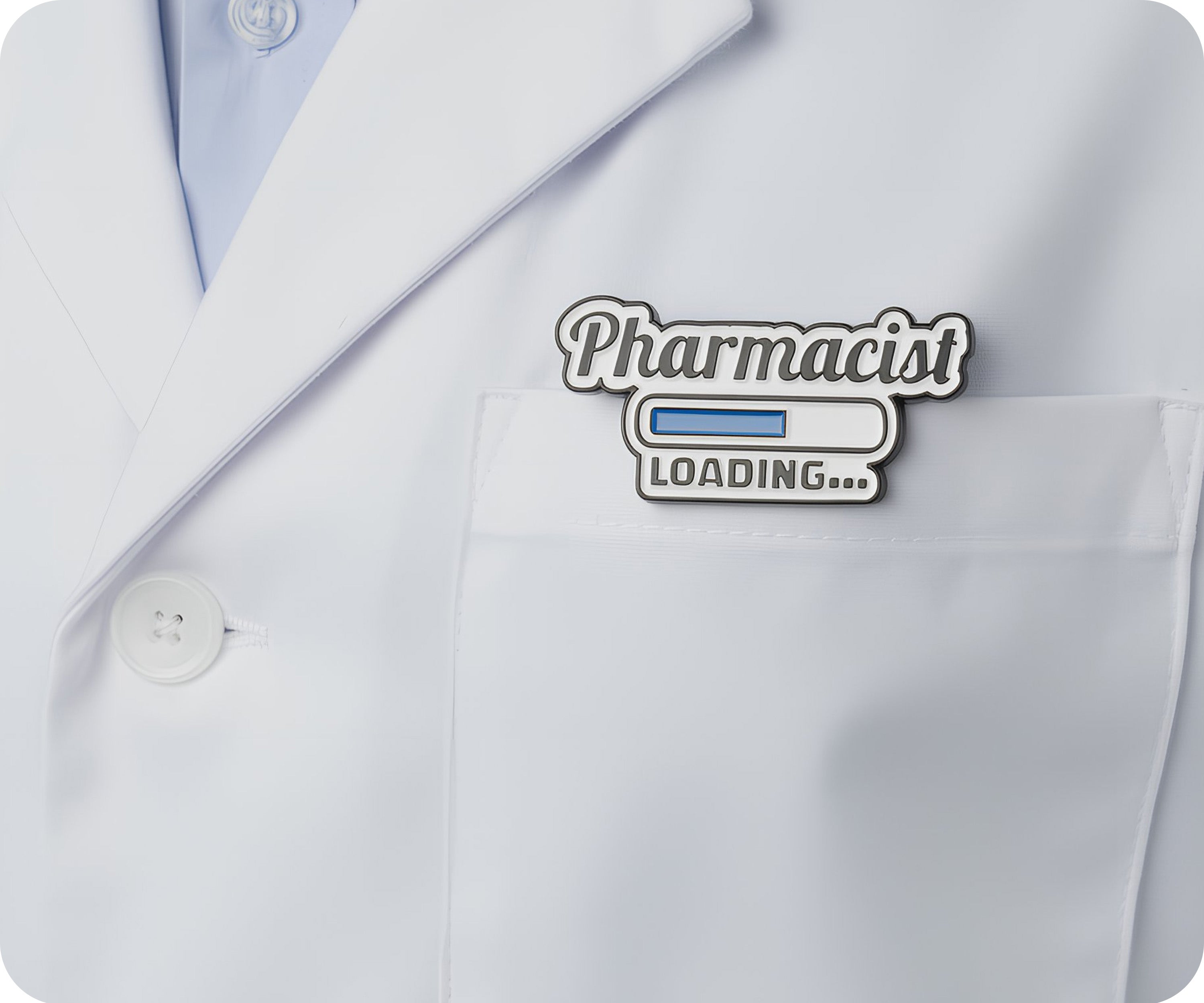Pharmacist Loading Pin Badge