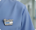 Doctor Loading Pin Badge