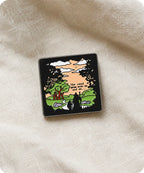 The Road Goes Ever On Enamel Lapel Pin Badge