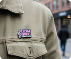 I Speak Fluent Song Lyrics Pin Badge