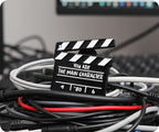 You Are The Main Character Clapper Film Pin Badge