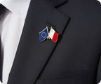 European Union & Malta Friendship Pin Badge