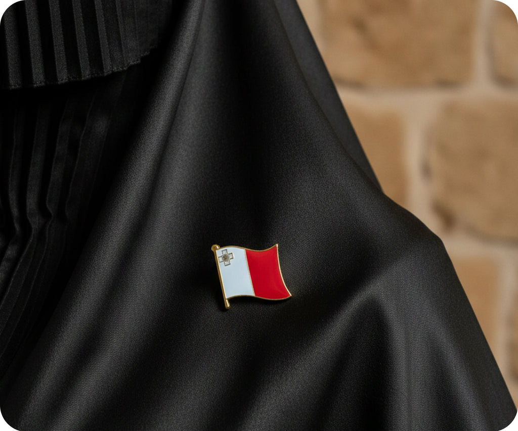 Malta Flag Pin Badge