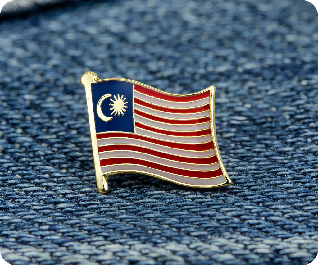 Malaysia Flag Pin Badge