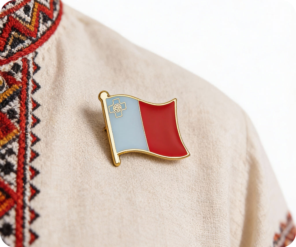 Malta Flag Pin Badge