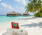 Maldives Flag Pin Badge