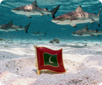 Maldives Flag Pin Badge