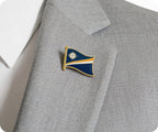 Marshall Islands Flag Pin Badge