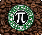 Mathematics Pi Coffee Co Pin Badge