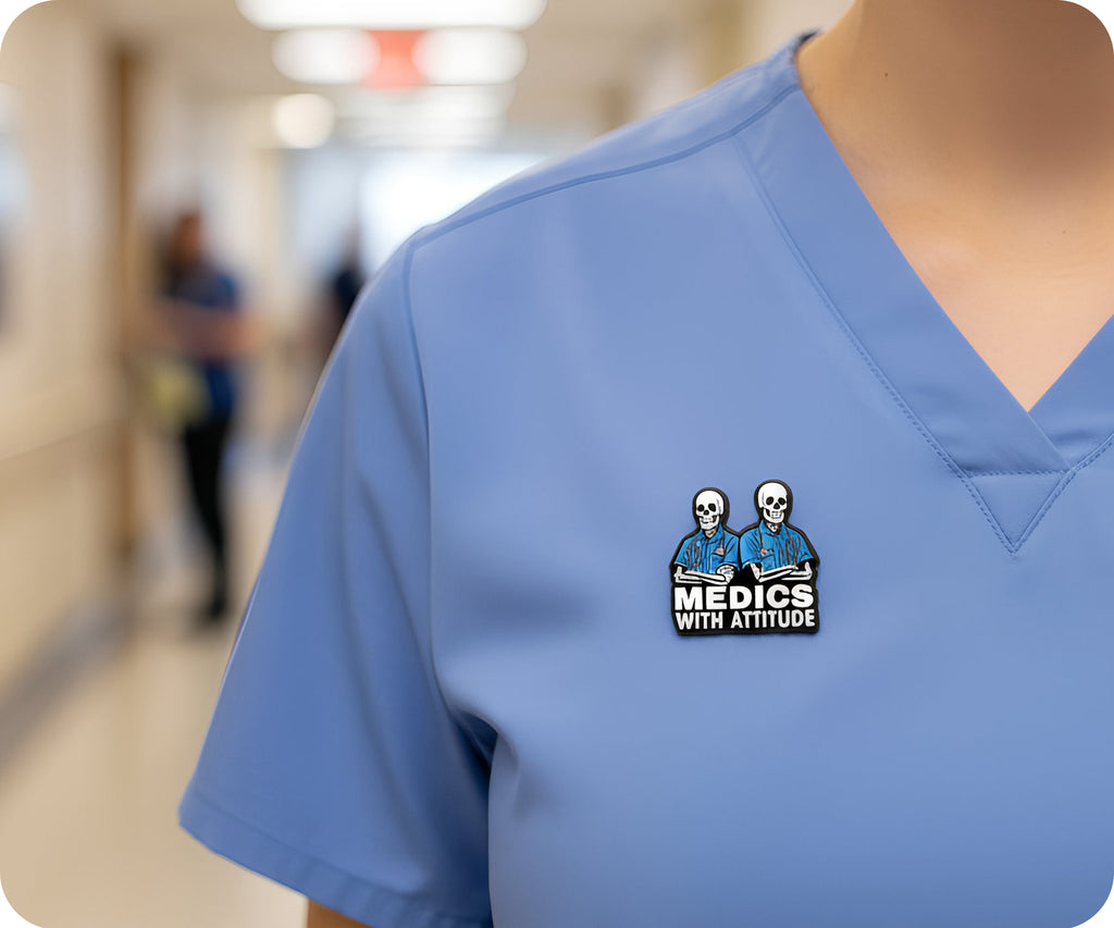 Medics With Attitude Doctor Pin Badge