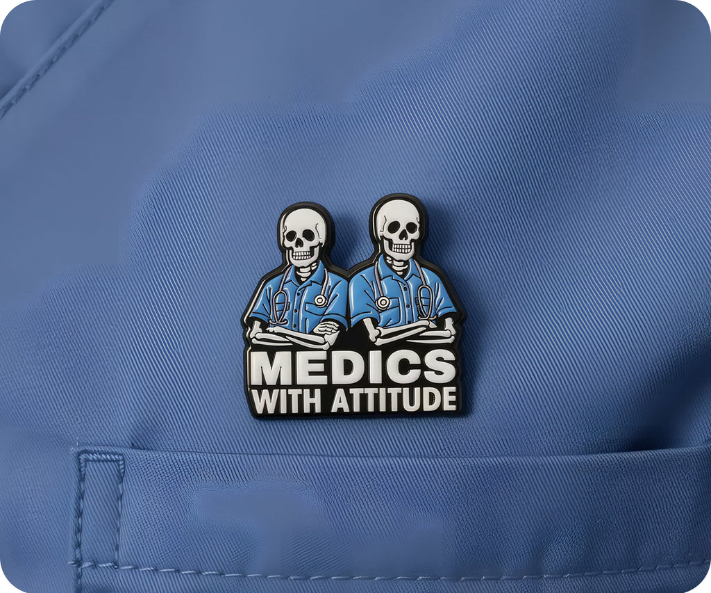 Medics With Attitude Doctor Pin Badge
