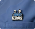 Medics With Attitude Doctor Pin Badge