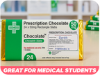 10 X Prescription Chocolate Bar Wrappers | Novelty Joke Fits Most Chocolate Bars