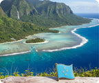 Micronesia Flag Pin Badge