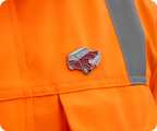 Red Car Mini Pin Badge