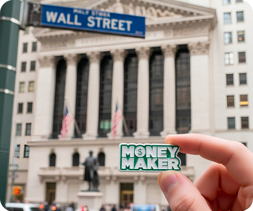Money Maker $ Pin Badge