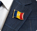 Moldova Flag Pin Badge