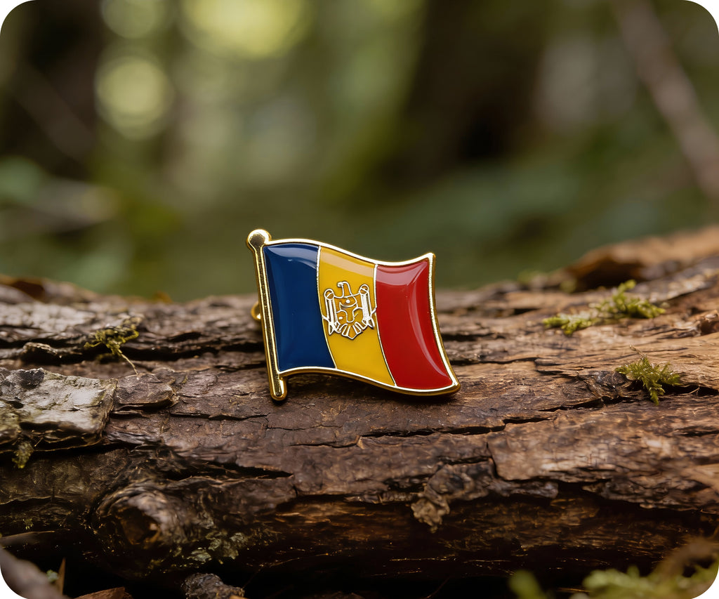 Moldova Flag Pin Badge