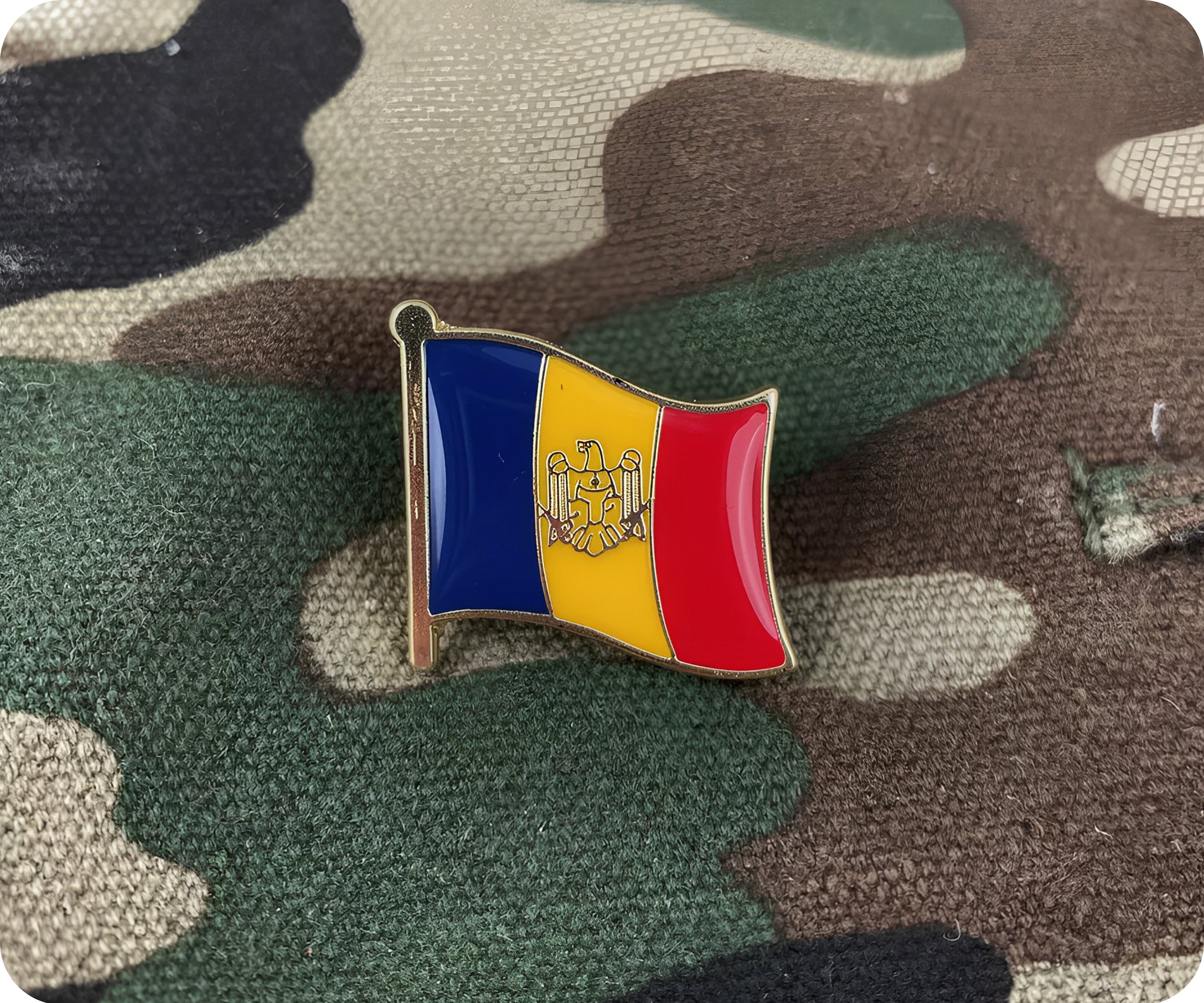 Moldova Flag Pin Badge