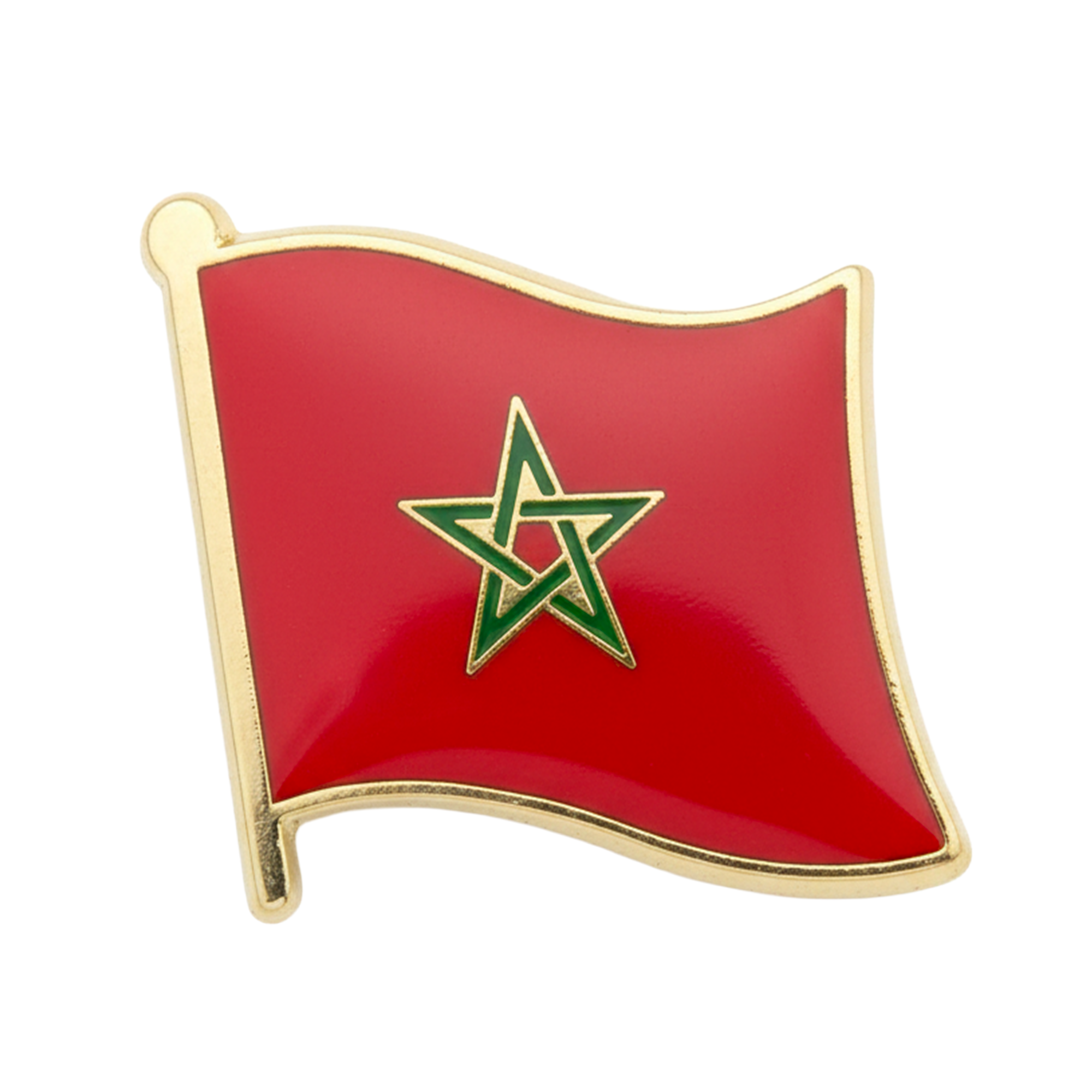 Pin con la bandera de Marruecos Imagen principal del producto