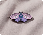 Mystic Spiritual Butterfly Pin Badge