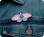 Mystic Spiritual Butterfly Pin Badge