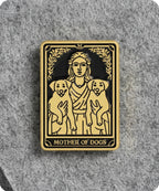 Mother Of Dogs Enamel Lapel Pin Badge