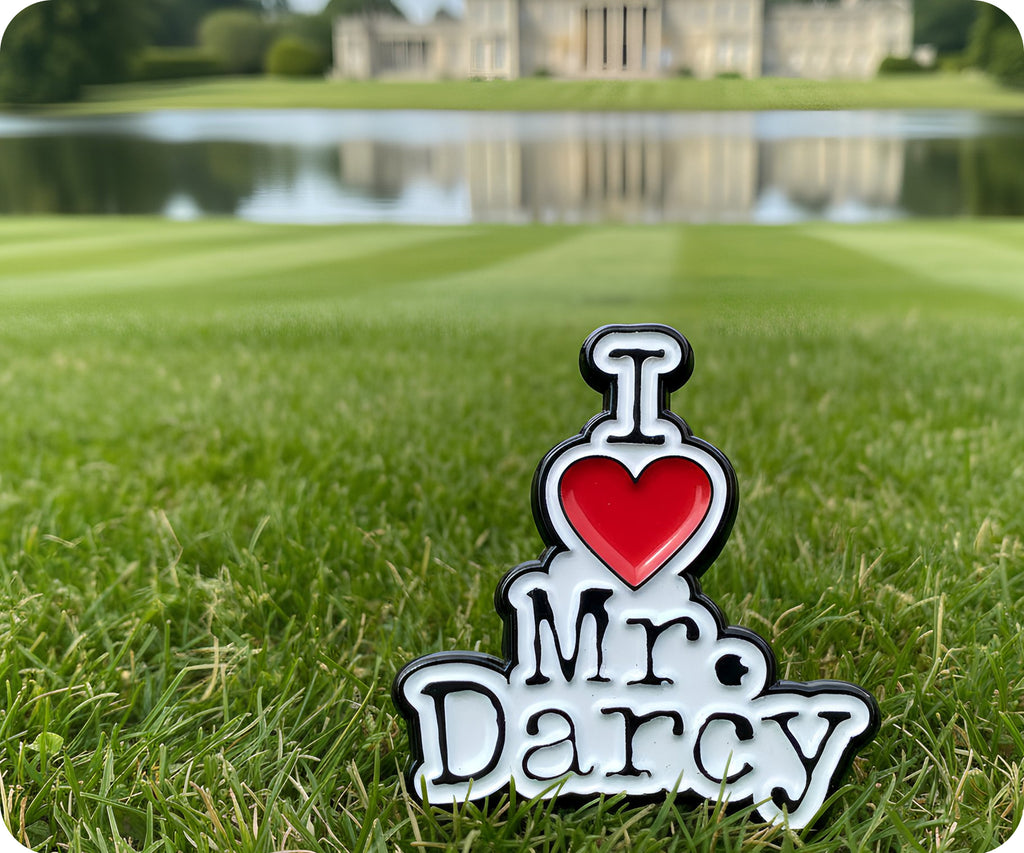 I Love Mr Darcey Pin Badge