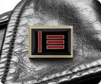 Master Slave Pin Badge