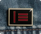 Master Slave Pin Badge