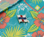 Netherlands Antilles Flag Pin Badge