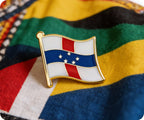 Netherlands Antilles Flag Pin Badge
