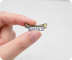 Nailed It Medical Bone Doctor Pin Badge