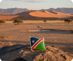 Namibia Flag Pin Badge