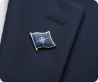 NATO Flag Pin Badge
