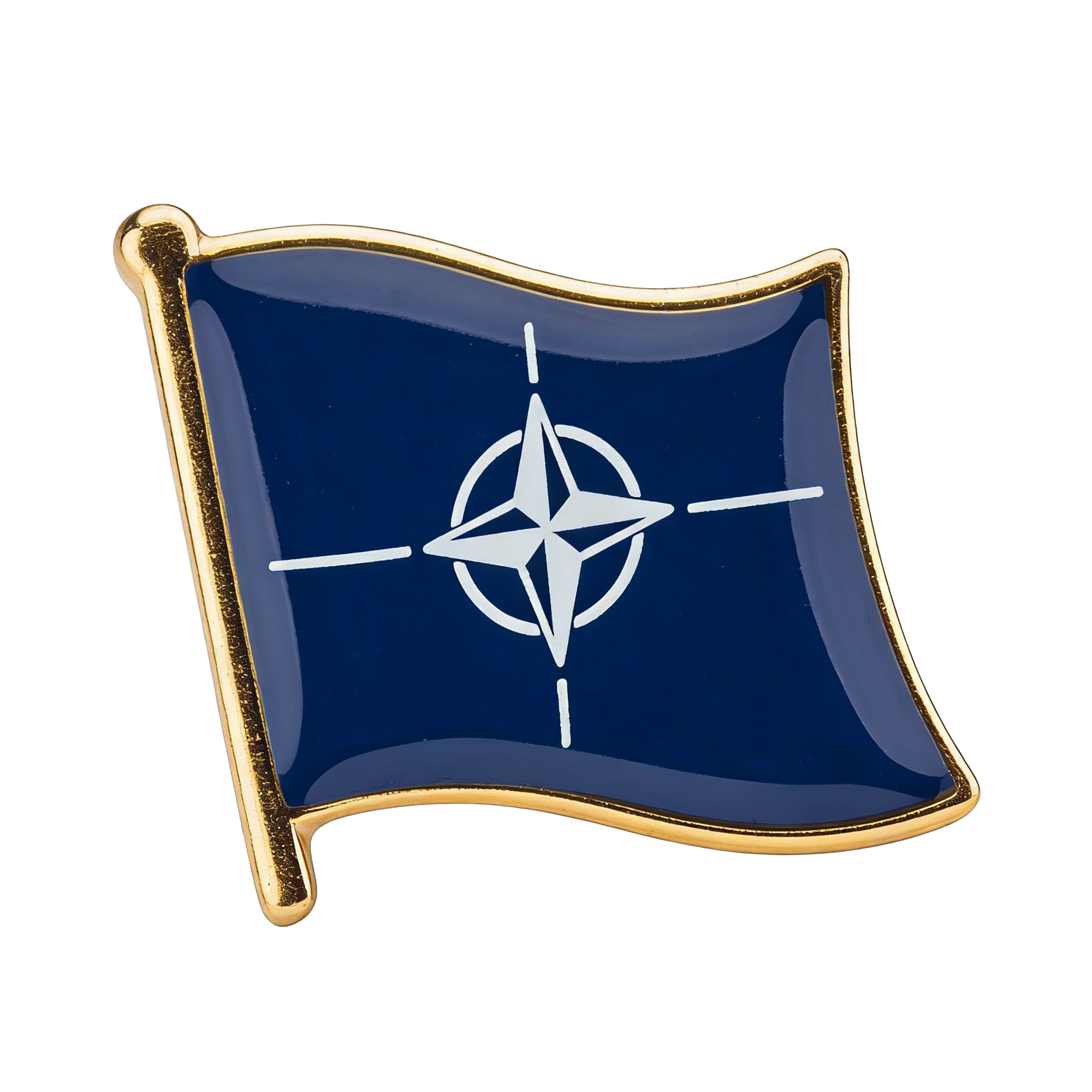 NATO Flag Pin Badge Main image