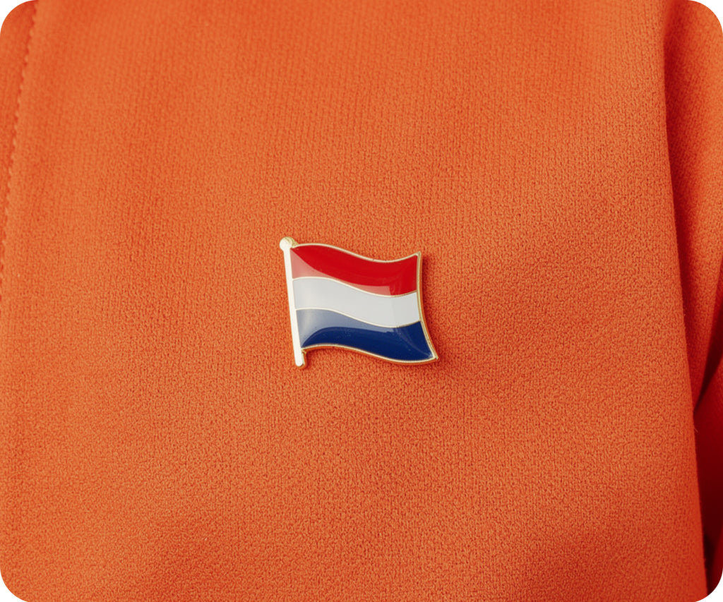 Netherlands Flag Pin Badge
